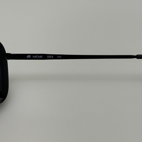 Artcraft Eyeglasses Eye Glasses Frames OP USA Black 55-18-150 - Picture 5 of 6